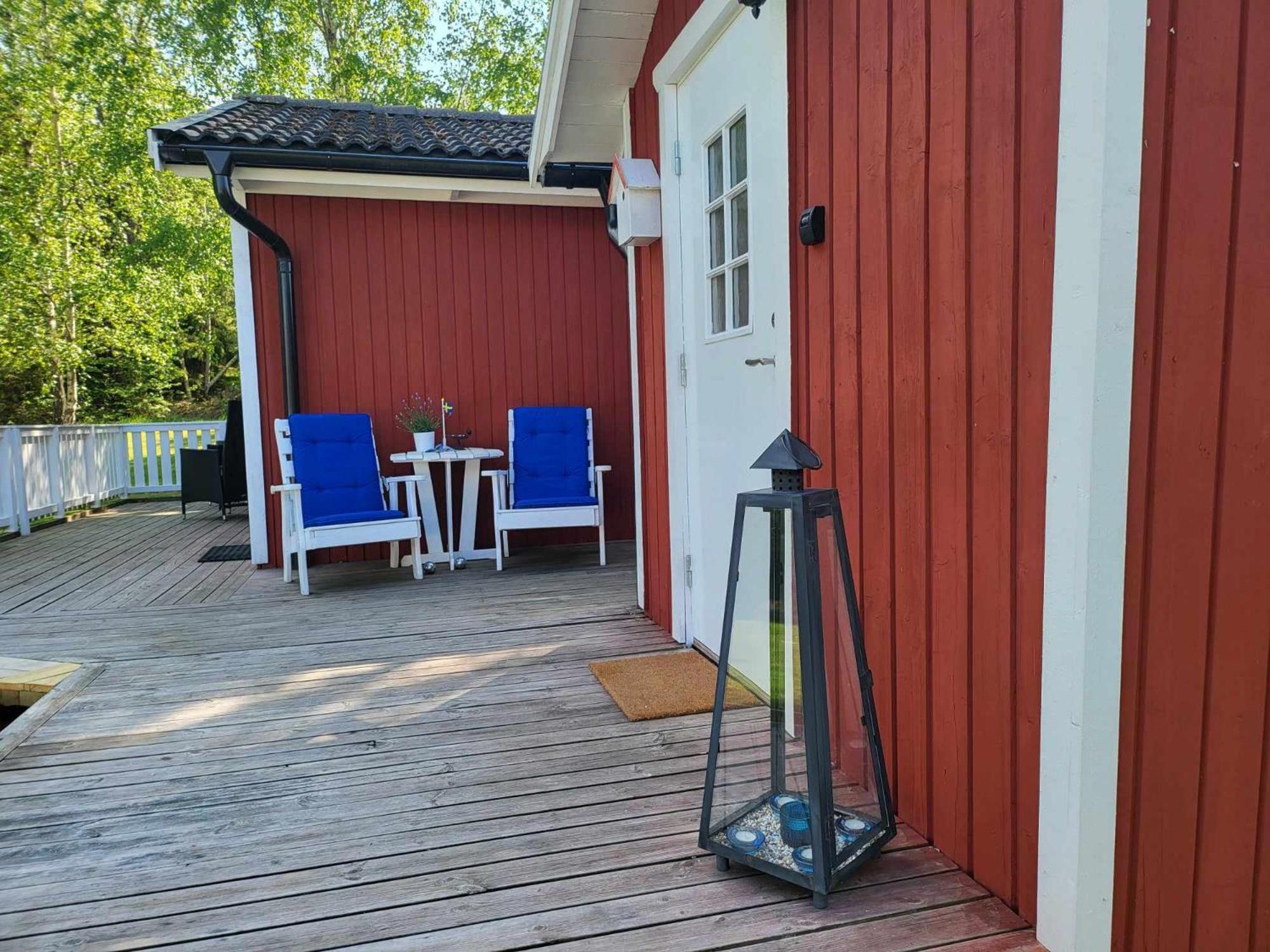 Minihus Med Stor Traedgardstomt Naera Golf Och Hav Villa Trosa Dış mekan fotoğraf